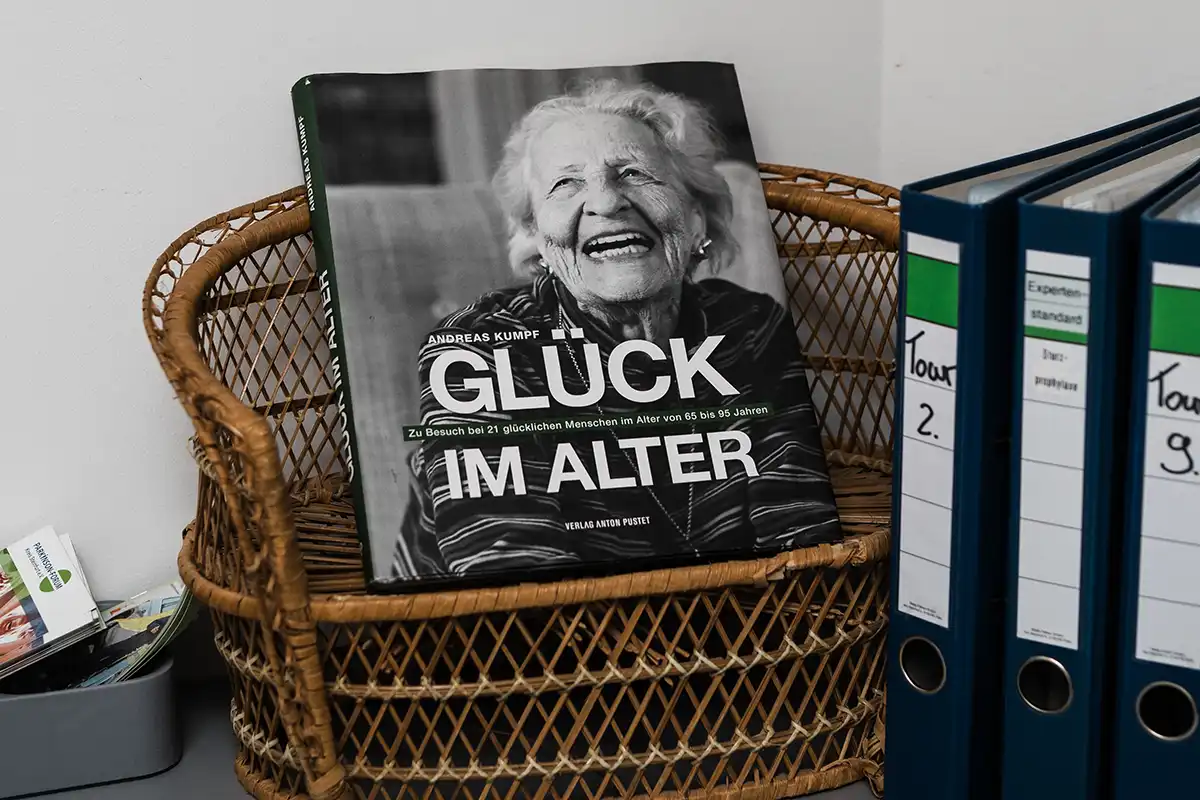 sanamed Pflegeteam, Buch Glück im Alter, Pflegedienst Havixbeck